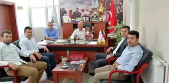 Futbolun taban birlikleri tesisleri inceledi