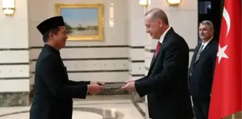 Büyükelçilerden Cumhurbaşkanı Erdoğan'a 'güven mektubu'