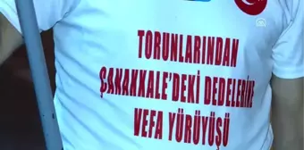 Dernek başkanından 30 Ağustos Zafer Bayramı'nda vefa yürüyüşü