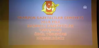 '2018 Başarılı Gazeteciler Yarışması' ödül töreni