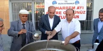 Gölova'da aşure dağıtımı