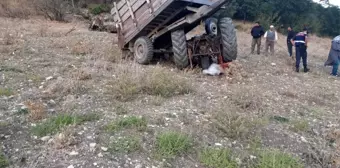 Traktörün altında kalan şahıs hayatını kaybetti