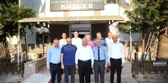 ASKON'dan KOSGEB İl Müdürü Eren'e ziyaret