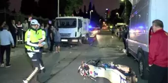 Şişli'de motosiklet çöp kamyonuna çarptı: 2 ağır yaralı