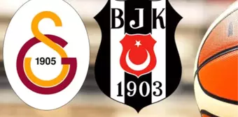 Basketbolda derbi haftası! G.Saray'ın konuğu Beşiktaş...