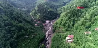 Rize karadeniz'de orman varlığı yok olan arazilerde sel ve heyelanlar artıyor