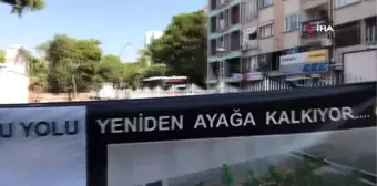 Thyateira'da 'Roma Caddesi'nin sütunlarının restorasyon çalışmalarında ikinci aşamaya geçildi