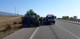 Amasya'da trafik kazası: 2 yaralı