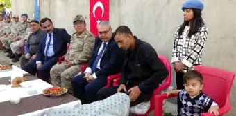 Vali Gündüzöz ve güvenlik güçlerinden 'Barış Pınarı' gazisine ziyaret