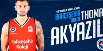 Bahçeşehir Koleji, Thomas Akyazılı'yı transfer etti