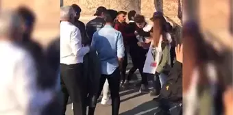 Taksim'de Rabia Naz için eylem yapan 3 kişi gözaltına alındı