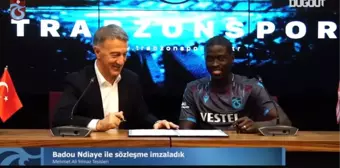 Trabzonspor Ndiaye ile sözleşme imzaladı