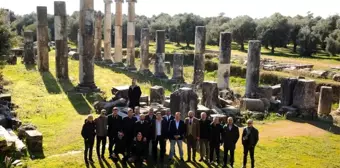 Dostluk maçı için gelen vekiller, Aydın'a hayran kaldı