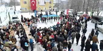 Ordu'da düzenlenen festivalde 1,5 ton hamsi dağıtıldı