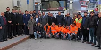 Bafra'dan yardım tırları dualarla yola çıktı