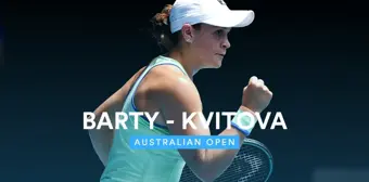 Avustralya Açık Çeyrek Finali : Ash Barty - Petra Kvitova (Özet)