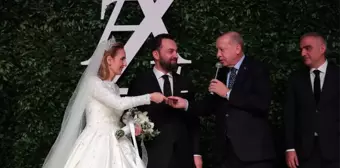 Cumhurbaşkanı Erdoğan, Ayşe Şahin ve Zafer Topaloğlu'nun nikah törenine katıldı