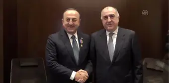 Bakan Çavuşoğlu, Azeri mevkidaşı ile görüştü