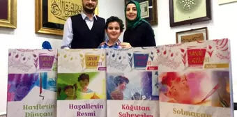 (Özel) Çocuklarına geleneksel sanatı sevdirmek için kitap yazdı