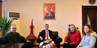 Rektör Prof. Dr. Kuş, İdlib gazisiyle buluştu