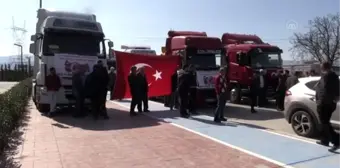 Mehmetçiğe destek konvoyu düzenlendi