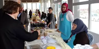 Üretici kadınlar birliği stantlarına ilgi yoğun oldu