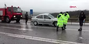 KOCAELİ Kontrolden çıkan otomobile arkadan gelen cip çarptı: 1 ölü, 1 yaralı