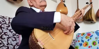 Aşık Veysel'in soyundan gelen halk ozanı Korona'yı sazına taşıdı