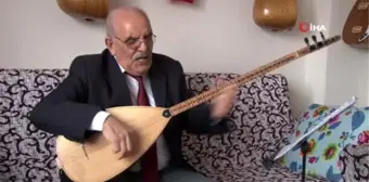 Aşık Veysel'in soyundan gelen halk ozanı 'Korona'yı sazına taşıdı