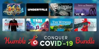 Humble Bundle'dan Kaçırılmayacak Conquer COVID-19 Paketi!