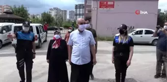 Şehit aileleri evlatlarının mezarına götürüldü