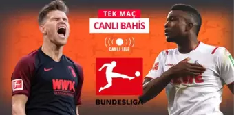 Bundesliga maçına 11,00 iddaa oranı! Köln, Augsburg deplasmanında...