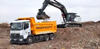 Viranşehir Belediyesi yeni iş makineleri ile sahada