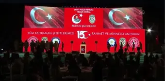 15 Temmuz anma programı - Ankara Emniyet Genel Müdürü Mehmet Aktaş