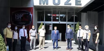 ERÜ Rektörü Prof. Dr. Mustafa Çalış, Kayseri Arkeoloji Müzesi'ni Ziyaret Etti