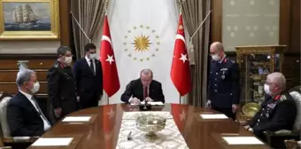 Cumhurbaşkanı Erdoğan, YAŞ kararlarını onayladı