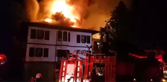 Son dakika haberi | Safranbolu'da tarihi iki konakta yangın çıktı