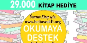 Beltaş Vakfı 29'uncu yılına özel 29 bin ücretsiz kitap dağıtıyor