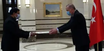 Son dakika haberi... Hindistan Büyükelçisi Panda'dan Erdoğan'a güven mektubu