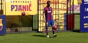 Miralem Pjanic, İlk Kez Camp Nou'ya Ayak Bastı