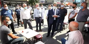 Gebze protokolü maske ve sosyal mesafe denetimine çıktı