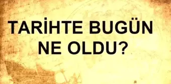 Tarihte bugün ne oldu? 3 Ekim tarihinde ne oldu, kim doğdu, kim öldü, hangi önemli olaylar oldu? İşte, 3 Ekim'de yaşananlar!