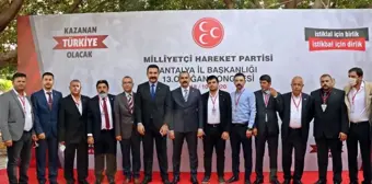 MHP Antalya İl Başkanı Durgun güven tazeledi