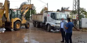 Başkan Akın, selden etkilenen iki mahallede inceleme yaptı