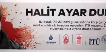 Halit Ayar'ın adı tünel tramvay durağına verilecek