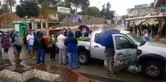 Aydın'da tedavisi tamamlanan caretta caretta denizi bırakıldı