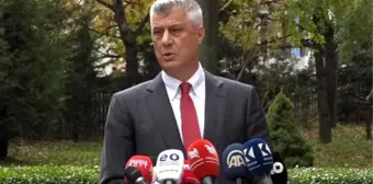 Kosova Cumhurbaşkanı Haşim Thaçi görevinden istifa etti (2)