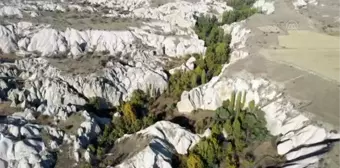 Kapadokya'nın gözbebeği Ürgüp'teki Gomeda Vadisi doğa tutkunlarını ağırlıyor