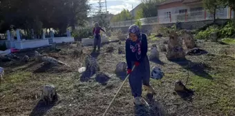 Belediye bakımını yapmayınca devreye kadınlar girdi