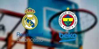 Real Madrid - Fenerbahçe Beko maçı hangi kanalda, şifreli mi? Real Madrid Fenerbahçe maçı saat kaçta? Fenerbahçe basketbol maçı ne zaman?